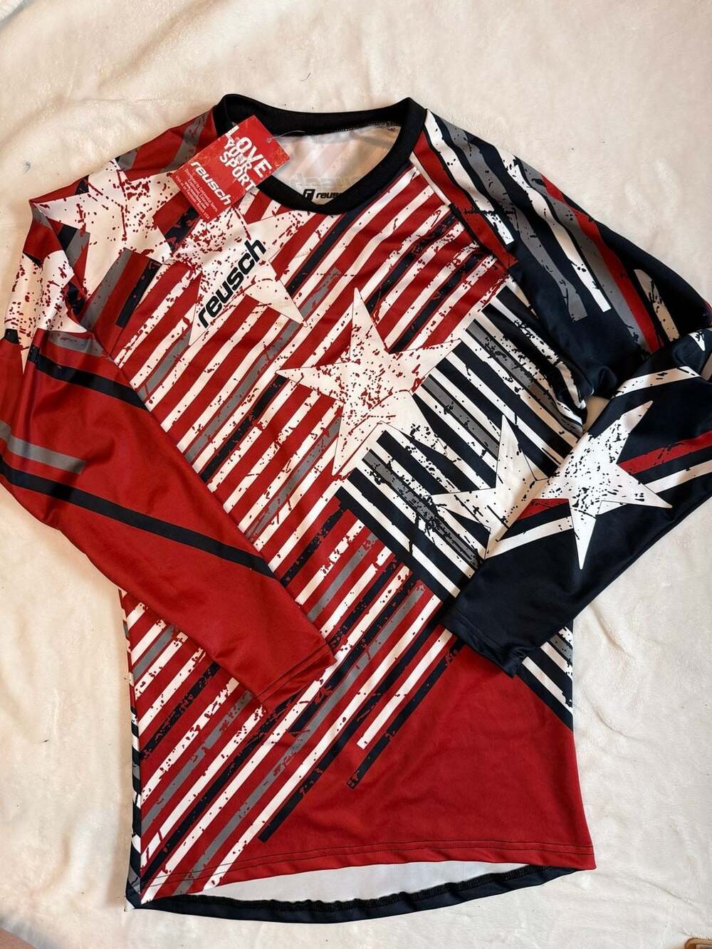 Reusch Patriot II PROfit™ Long Sleeve GK Jersey – Reusch USA, (2029)